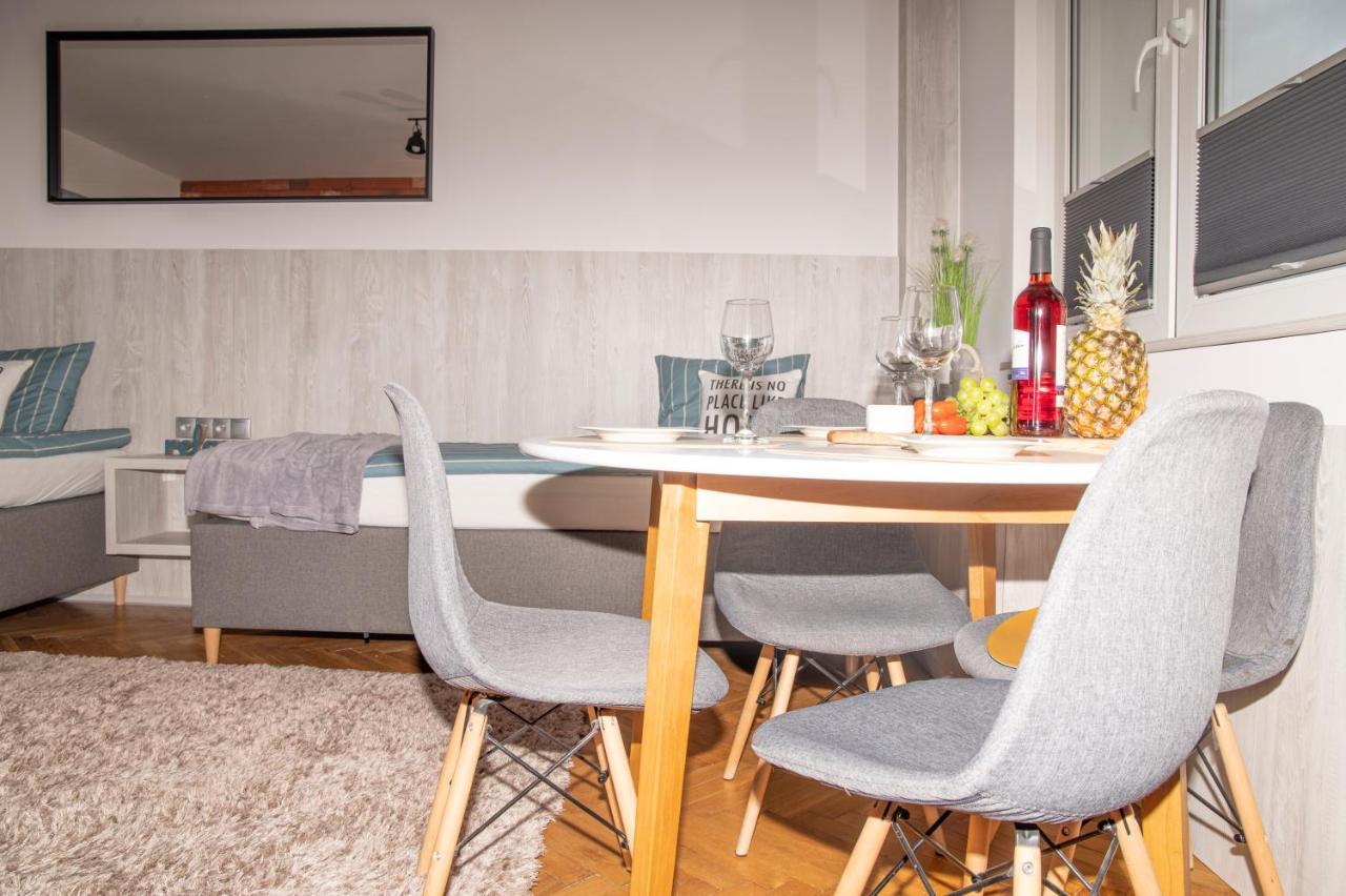 Ferienwohnung Leborska Kajuta Lębork Exterior foto